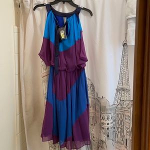 Blue Night Flow Dress